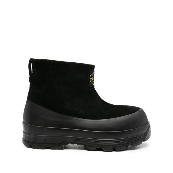 Stone Island Black Trainers Men